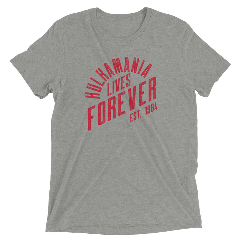 Hulk Hogan "Hulkamania Lives Forever" Tri-Blend T-Shirt