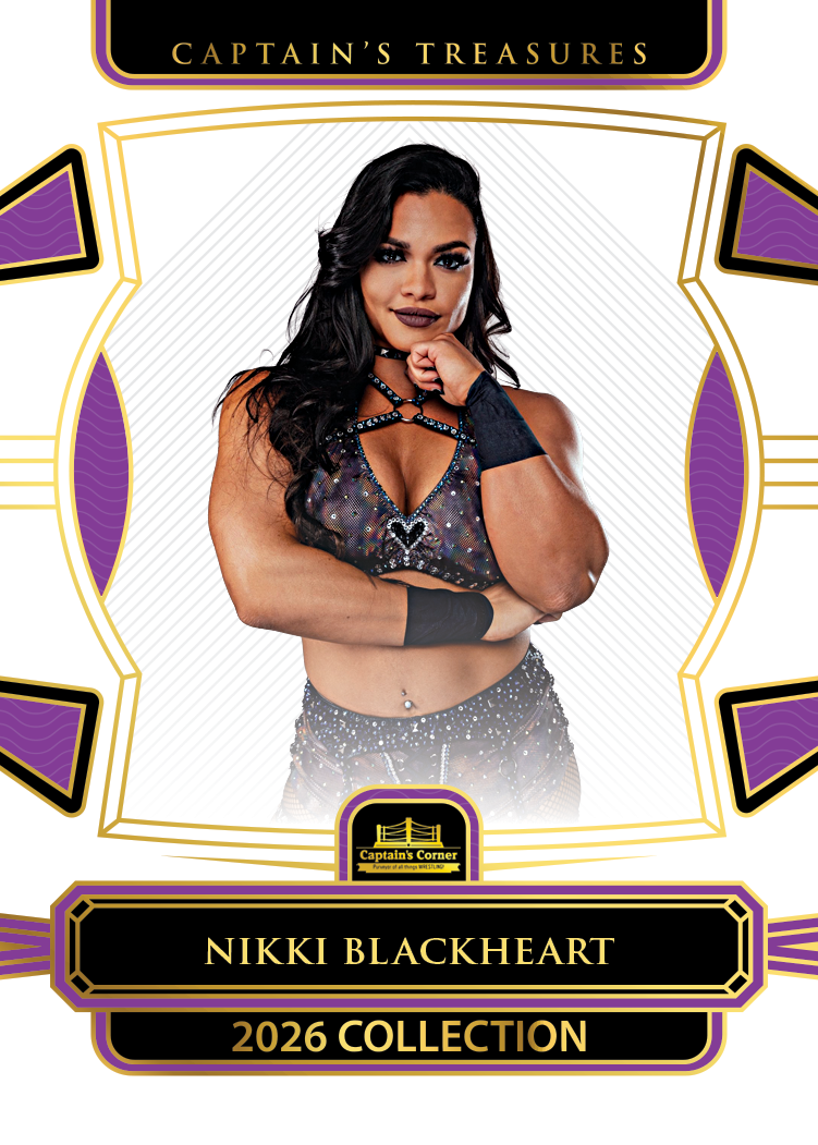 Nikki Blackheart trading card PW Catalog