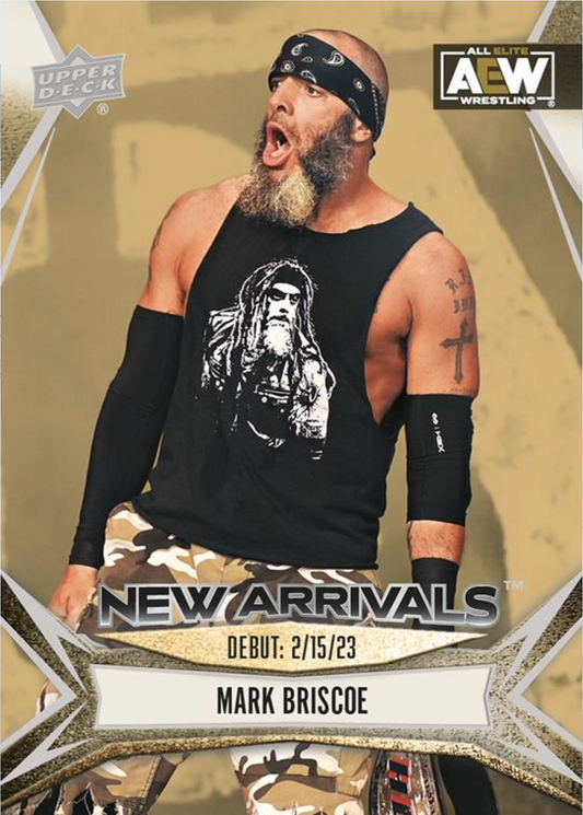 Mark Briscoe trading card PW Catalog