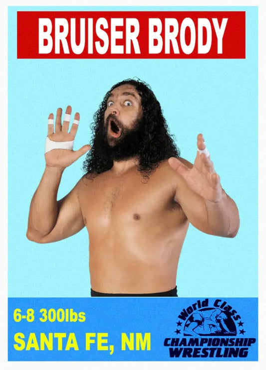 Bruiser Brody trading card PW Catalog
