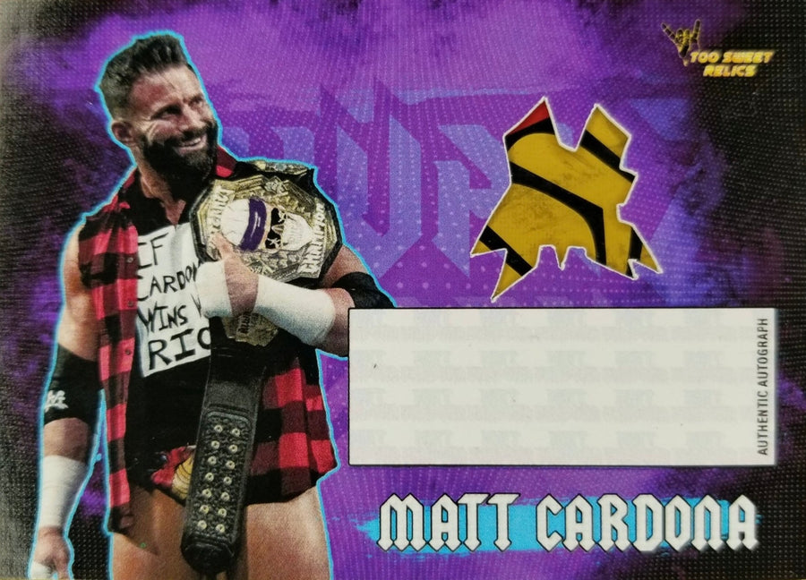 Matt Cardona – Autograph Ring Worn Trunks