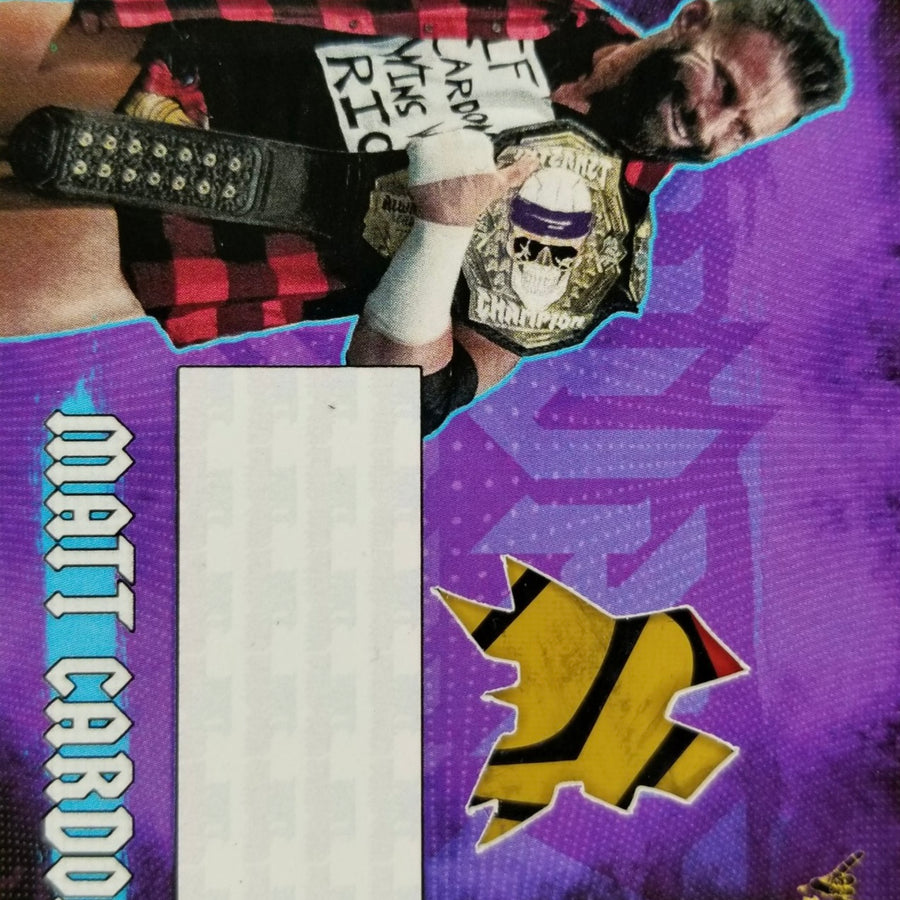 Matt Cardona – Autograph Ring Worn Trunks trading card PW Catalog