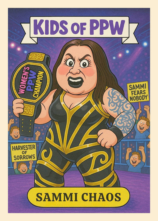 Sammi Chaos trading card PW Catalog