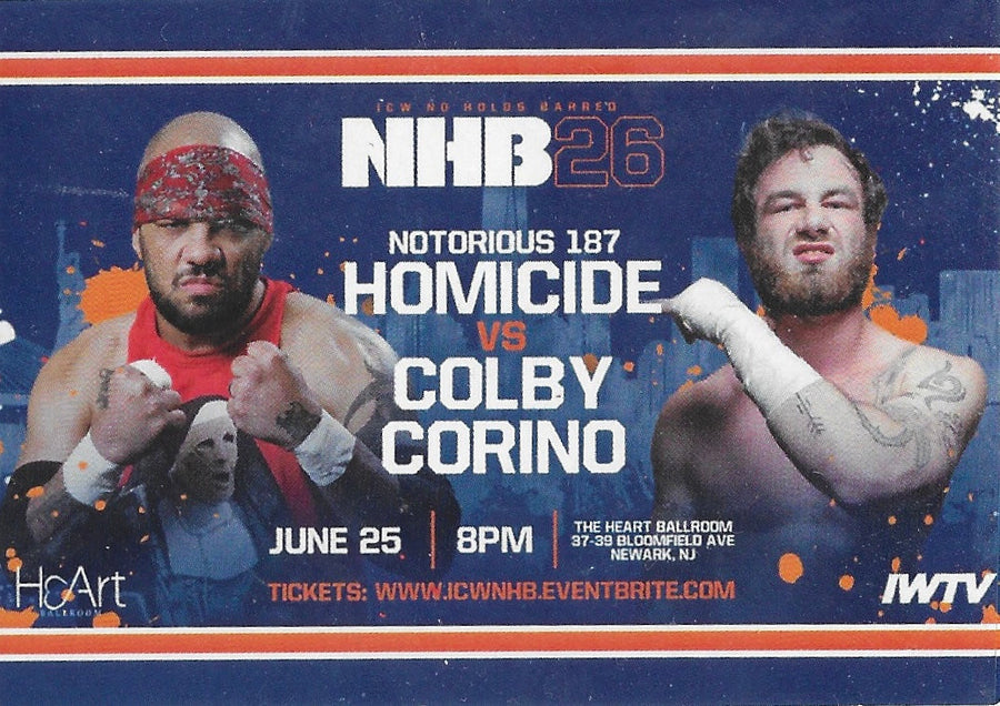 Notorious 187 Homicide vs. Colby Corino