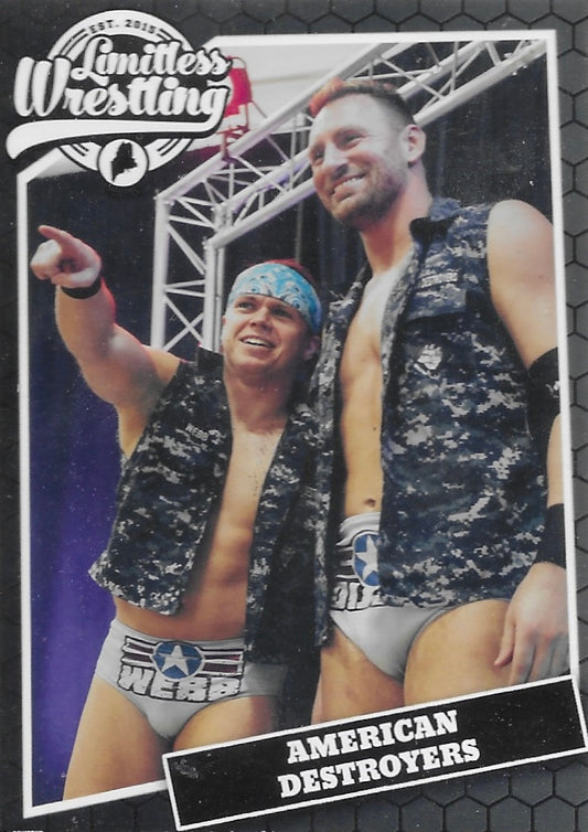 American Destroyers trading card PW Catalog