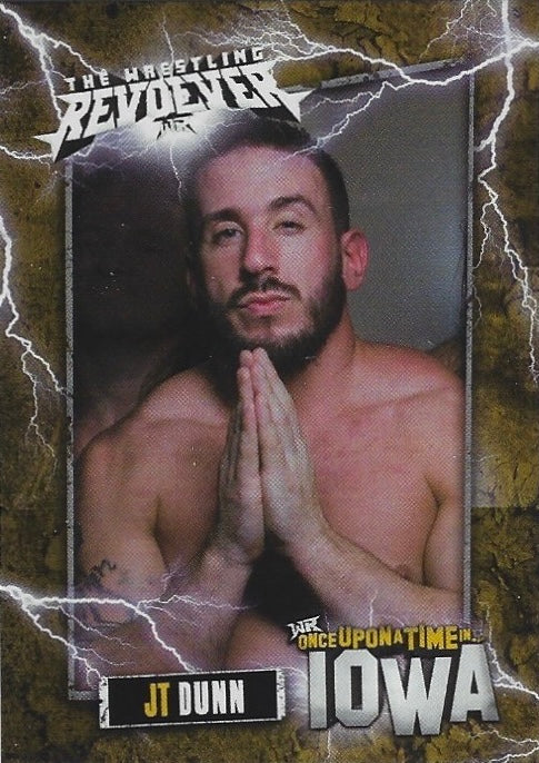 “Wrestling Savior” JT Dunn trading card PW Catalog