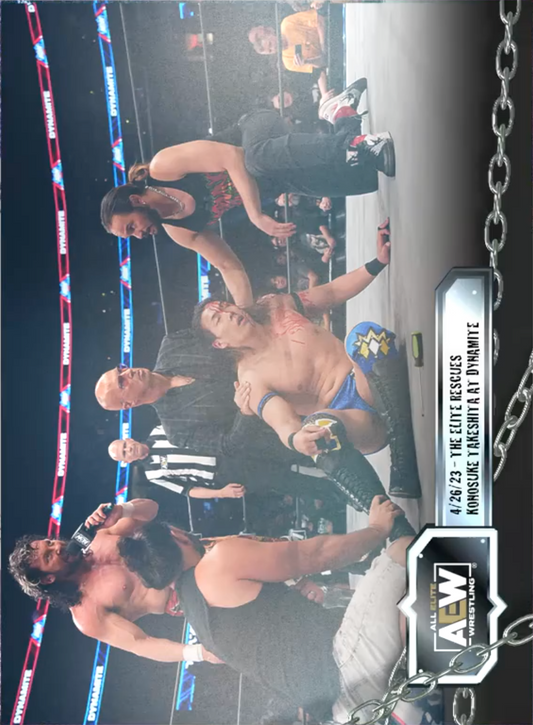 4/26/23 – the Elite – the Elite Rescues Konosuke Takeshita at Dynamite