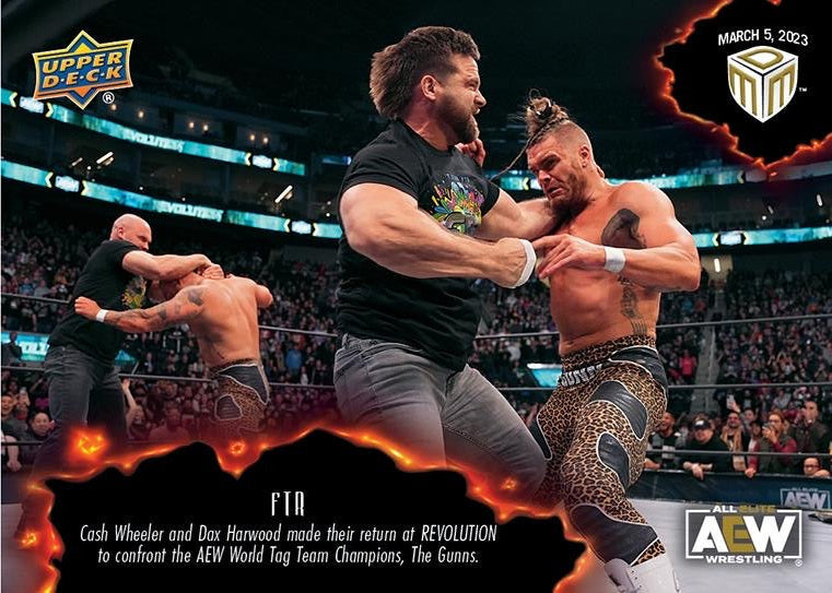 FTR – Cash Wheeler and DAX Harwood Made Their Return at Revolution to Confront the AEW World TAG Team Champions, the Gunns