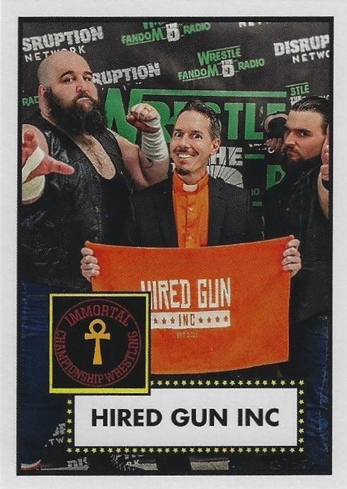 Hired GUN INC trading card PW Catalog