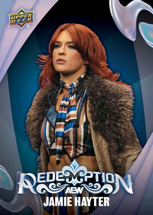 Jamie Hayter trading card PW Catalog