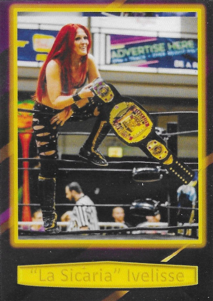 “La Sicaria” Ivelisse trading card PW Catalog