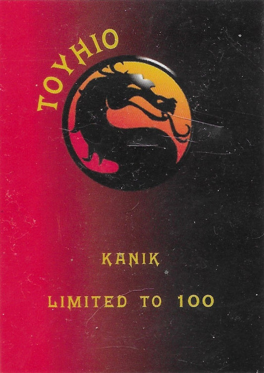 Kanik trading card PW Catalog