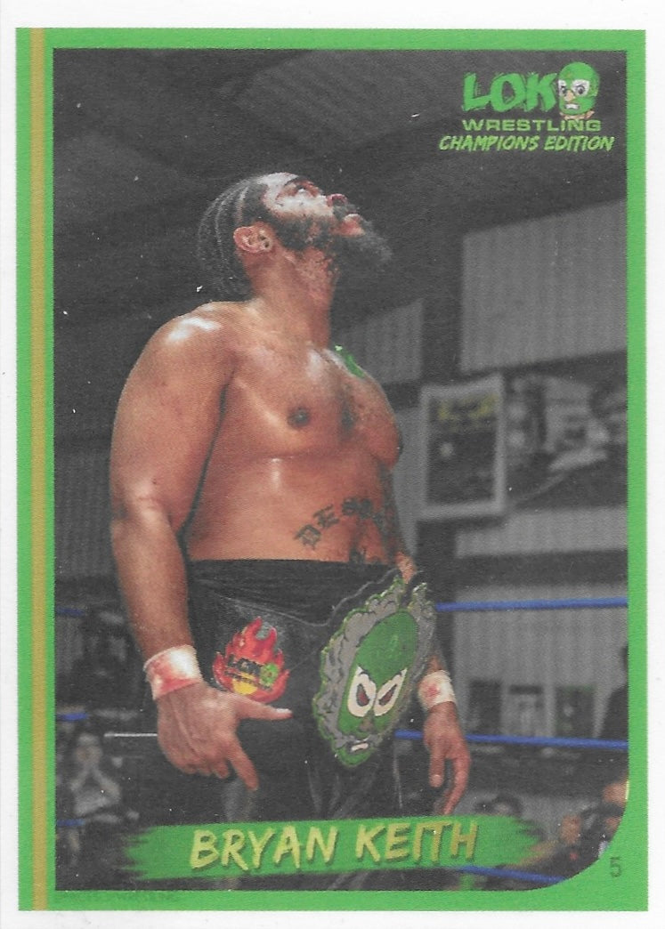 Bryan Keith trading card PW Catalog