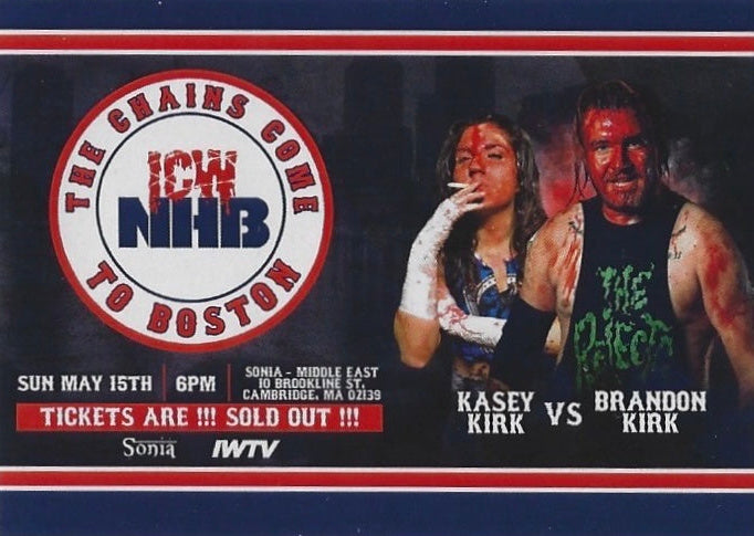 ICW NHB the Chains Come to Boston – Kasey Kirk vs. Brandon Kirk