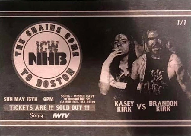 ICW NHB the Chains Come to Boston – Kasey Kirk vs. Brandon Kirk