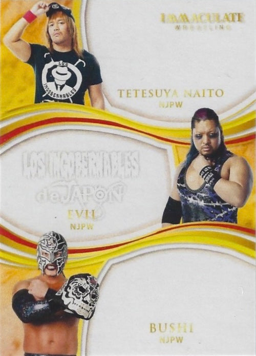 LOS Ingobernables de Japon – Tetsuya Naito / Evil / Bushi trading card PW Catalog