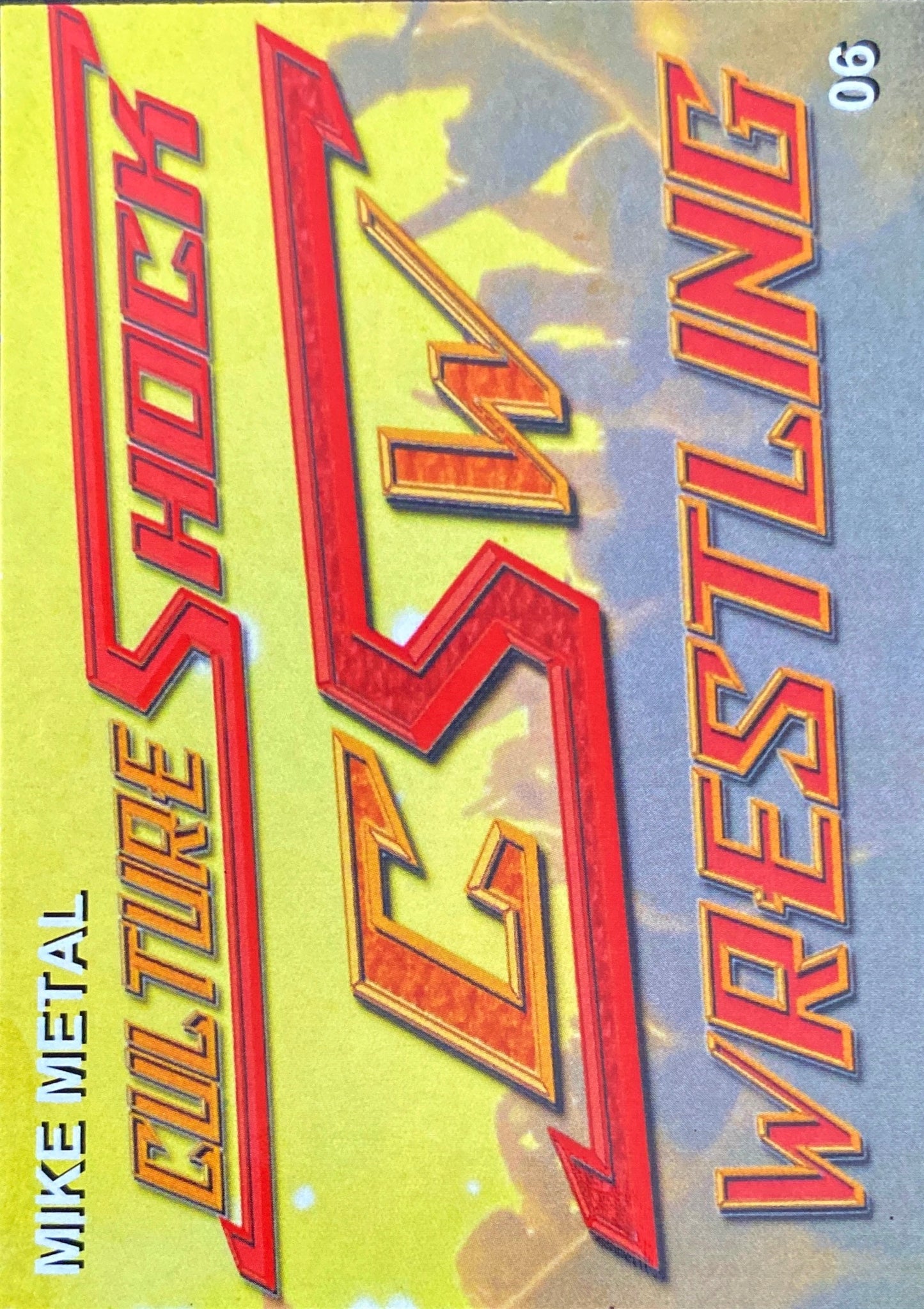 Mike Metal trading card PW Catalog