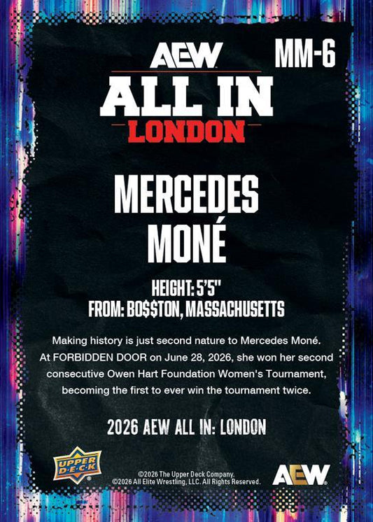 Mercedes MONÉ Trading Card PWcatalog