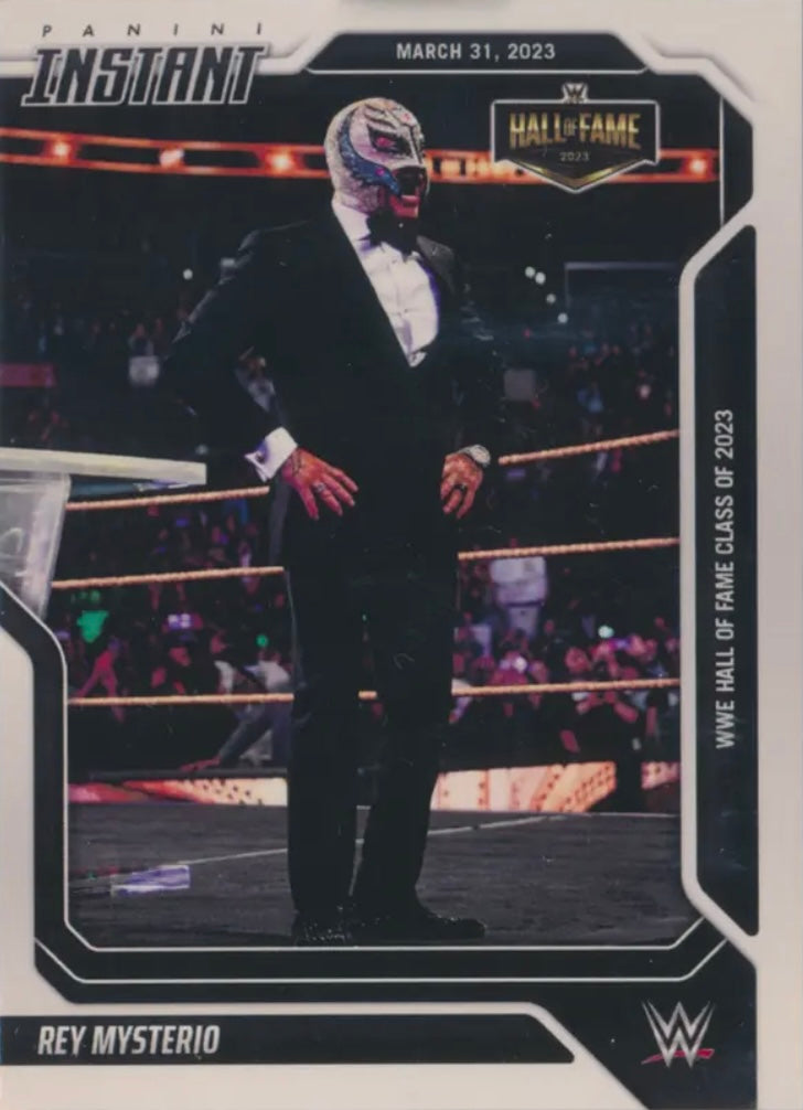 REY Mysterio – WWE Hall of Fame Class of 2023 trading card PW Catalog