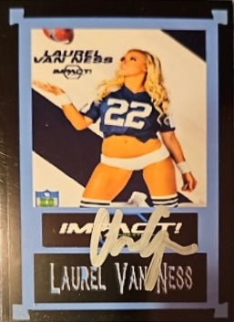 Laurel VAN Ness trading card PW Catalog