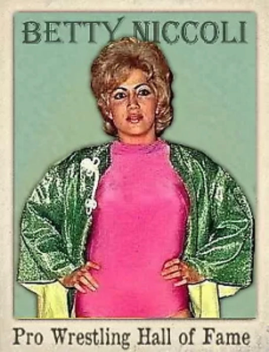 Betty Niccoli trading card PW Catalog
