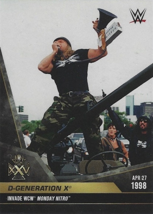 APR 27 1998 – D-Generation X Invade WCW Monday Nitro trading card PW Catalog