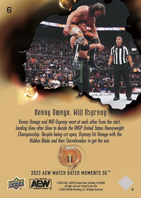 Kenny Omega, Will Ospreay – Kenny Omega and Will Ospreay PUT on a Show in a Grudge Match
