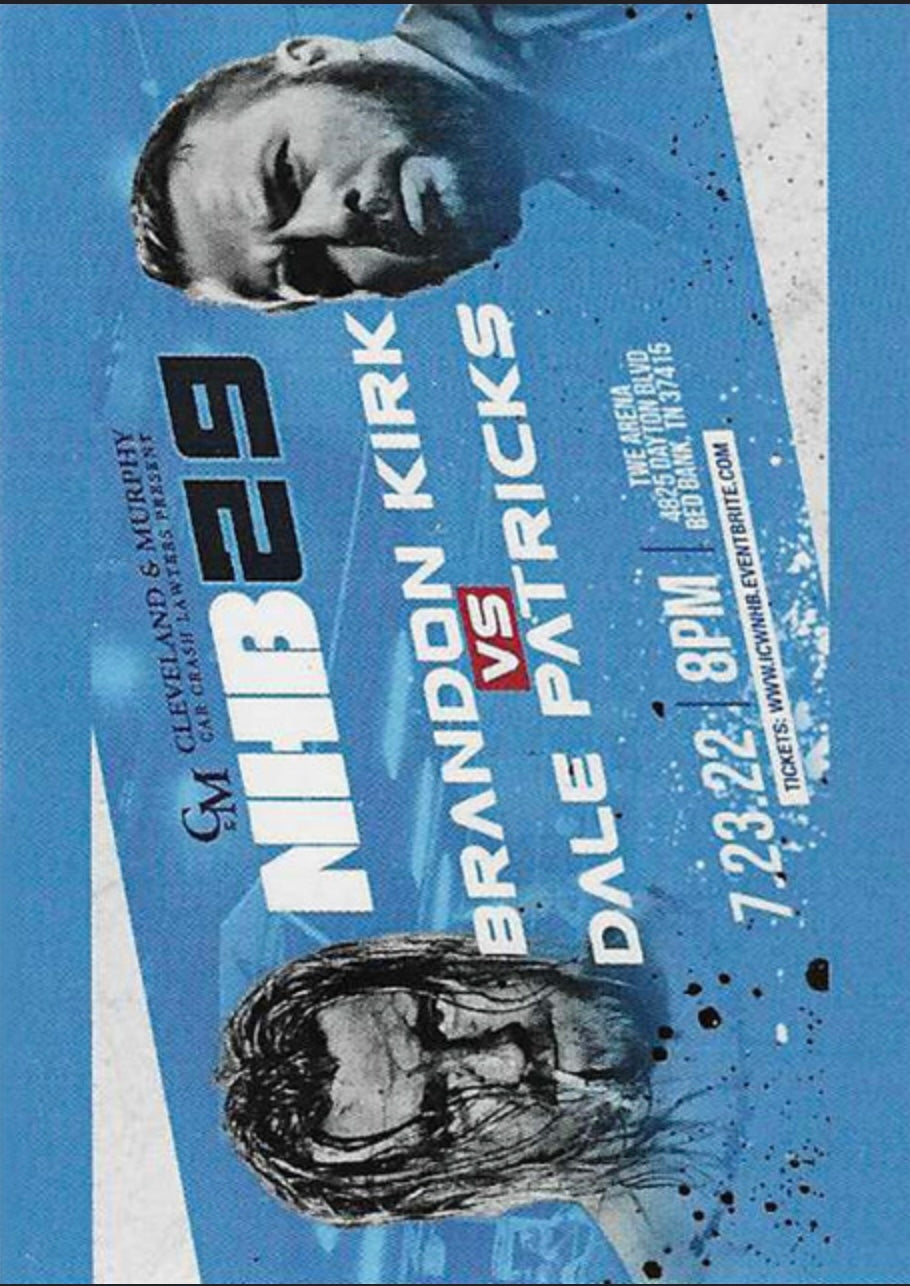 NHB29 – Brandon Kirk vs Dale Patricks