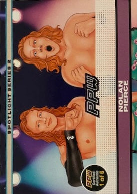Nolan Pierce trading card PW Catalog