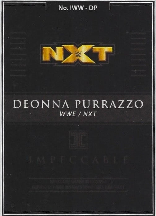 Deonna Purrazzo – WWE / NXT trading card PW Catalog
