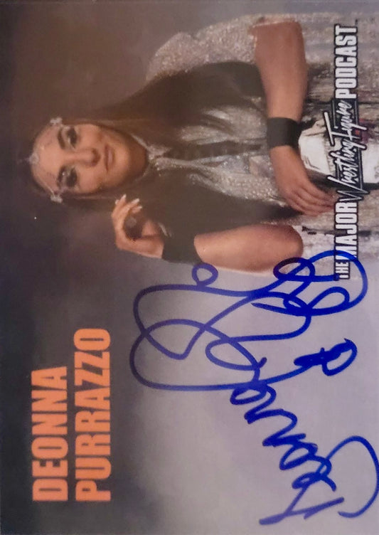 Deonna Purrazzo trading card PW Catalog