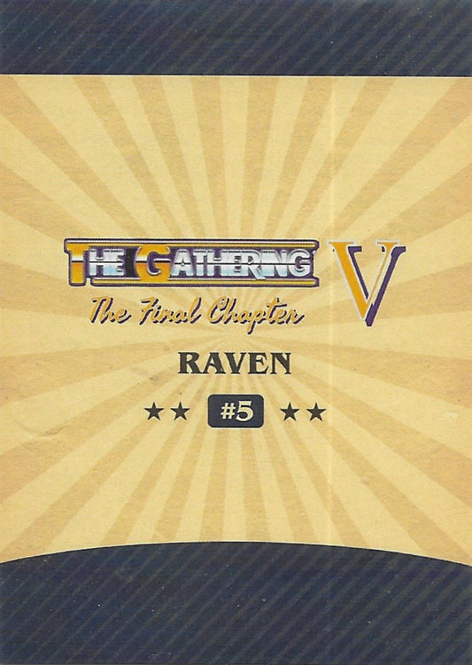 Raven trading card PW Catalog