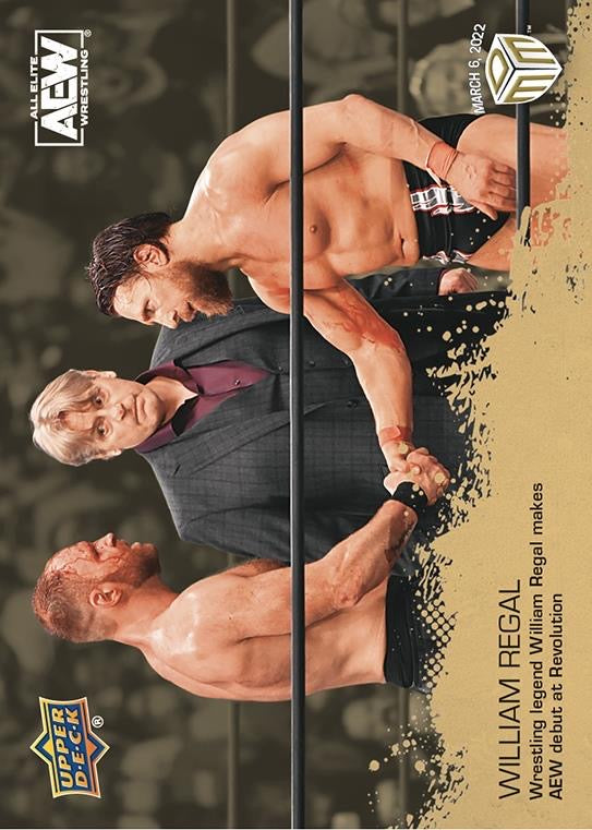 William Regal – Wrestling Legend William Regal Makes AEW Debut at Revolution