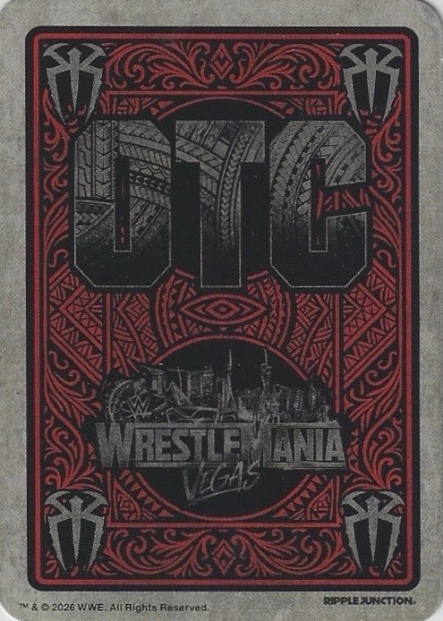 Roman Reigns trading card PW Catalog