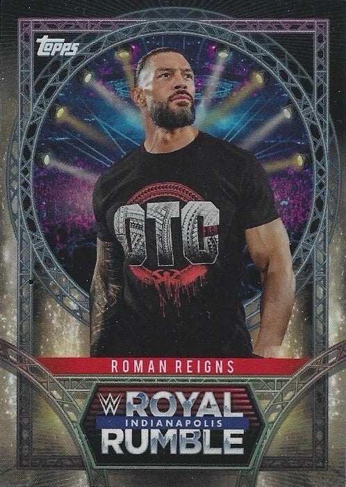 Roman Reigns trading card PW Catalog