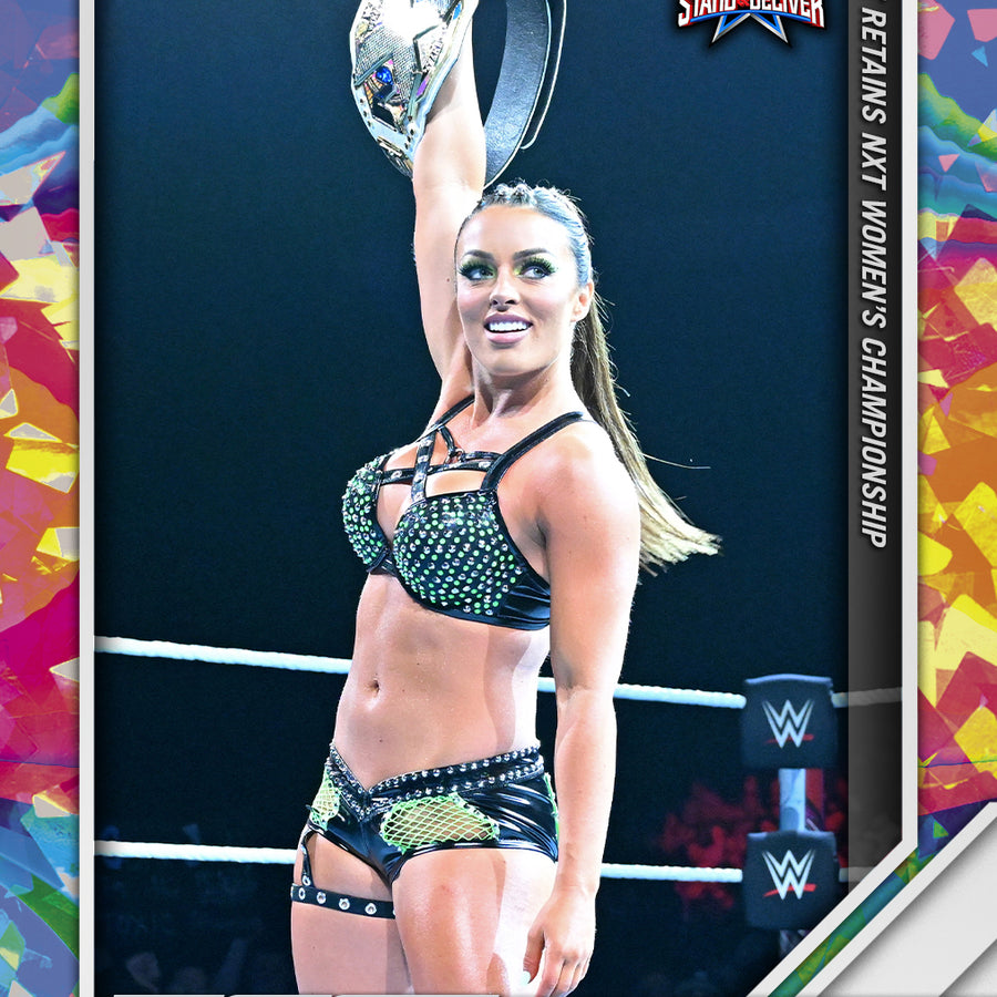 Mandy Rose – Rose Retains NXT Women’s Championship trading card PW Catalog