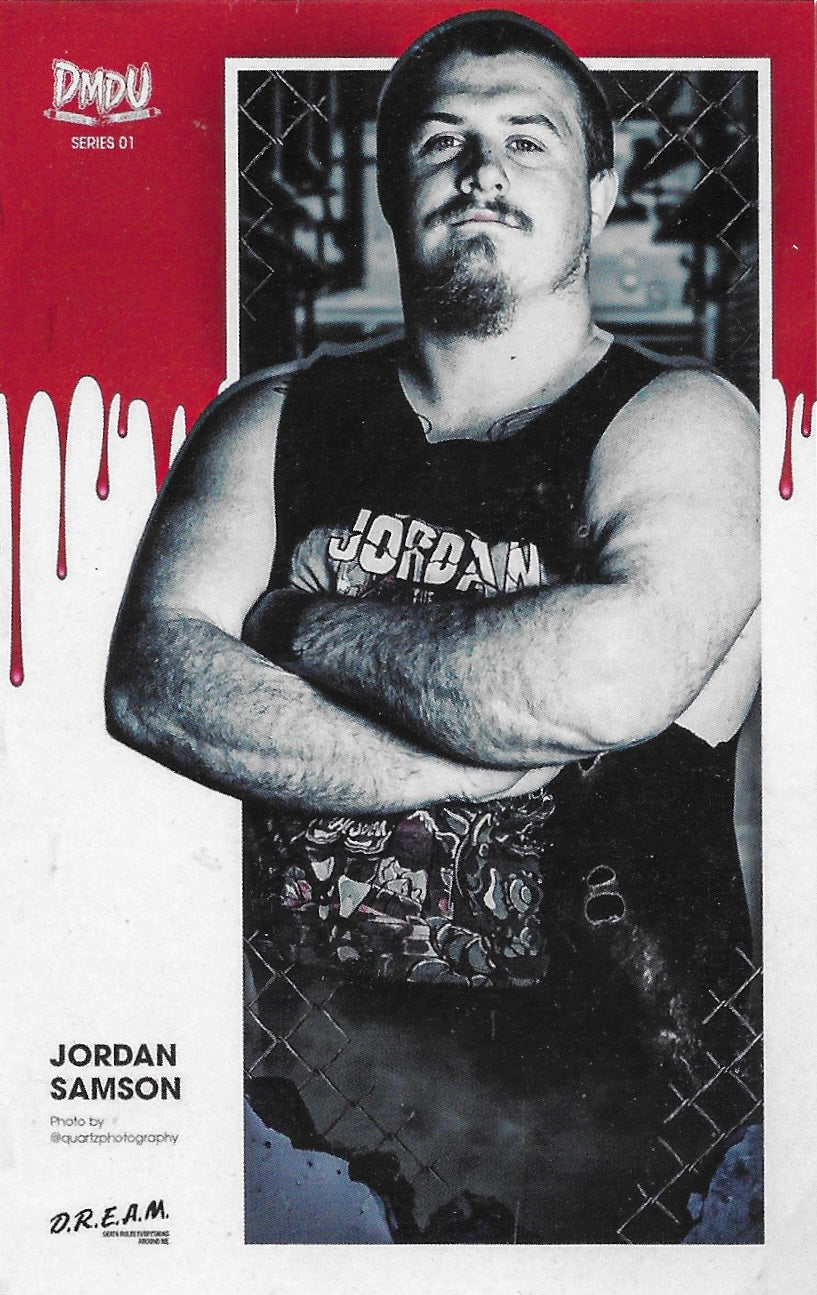 Jordan Samson trading card PW Catalog