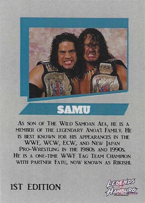 Samu trading card PW Catalog
