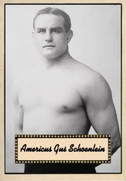 Americus GUS Schoenlein trading card PW Catalog