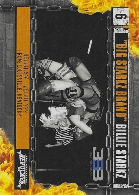 “Big Starkz Brand” Billie Starkz trading card PW Catalog