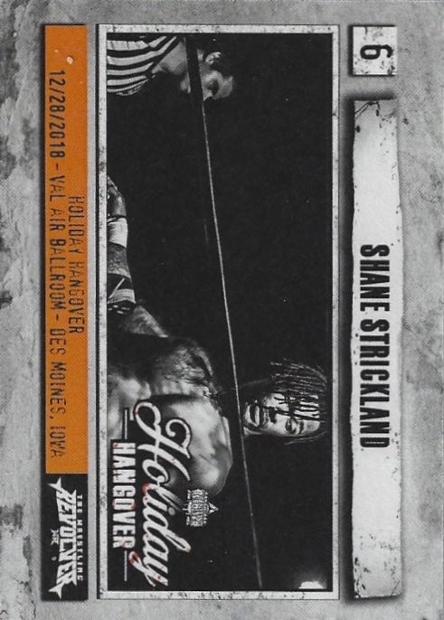Shane Strickland trading card PW Catalog