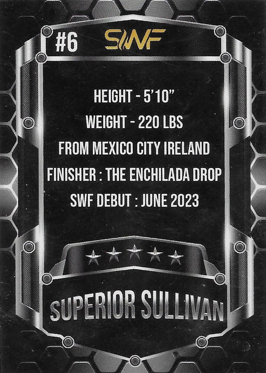 Superior Sullivan trading card PW Catalog
