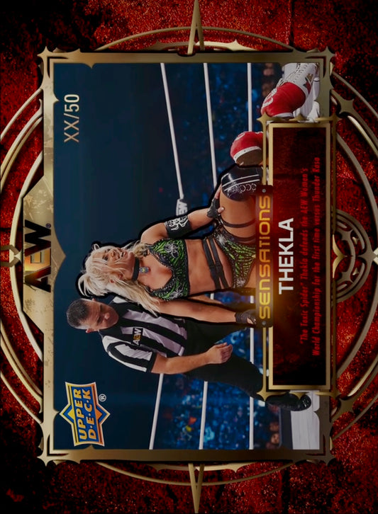 MAR. 4, 2026 – Thekla – “the Toxic Spider” Thekla Defends the AEW Women’s World Championship for the First Time Versus Thunder Rosa