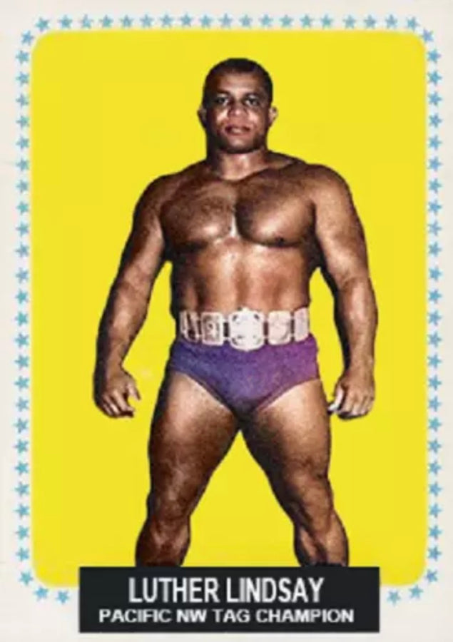 Luther Lindsay trading card PW Catalog