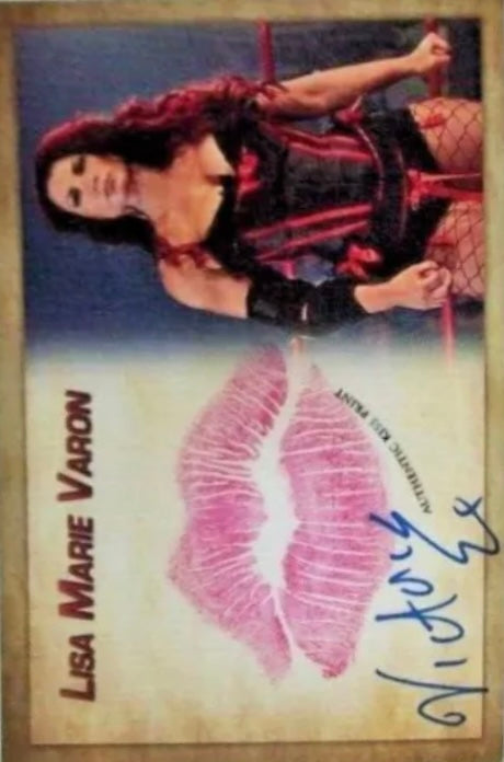 Lisa Marie Varon trading card PW Catalog