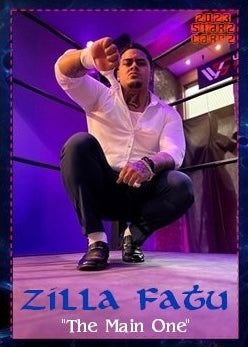 Zilla Fatu “the Main One” trading card PW Catalog