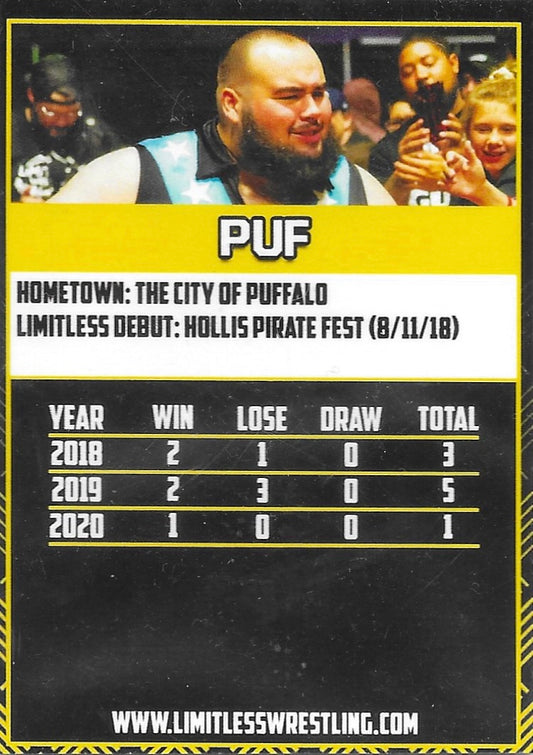 PUF trading card PW Catalog
