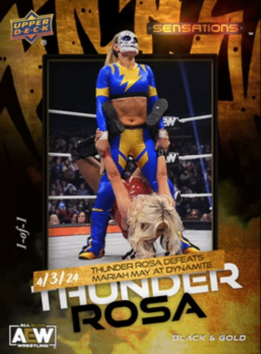 4/3/24 – Thunder Rosa – Thunder Rosa Defeats Mariah MAY at Dynamite