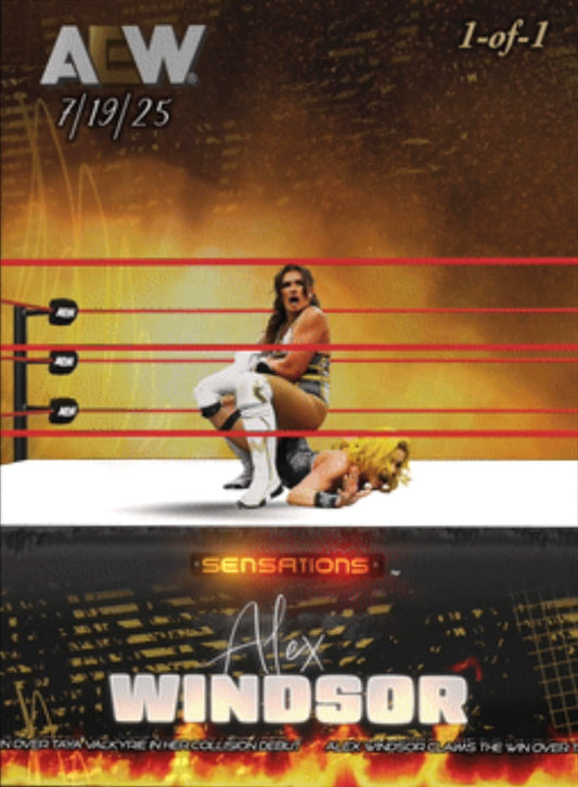 7/19/25 – Alex Windsor – Alex Windsor Claims the Win Over Taya Valkyrie in HER Collision Debut