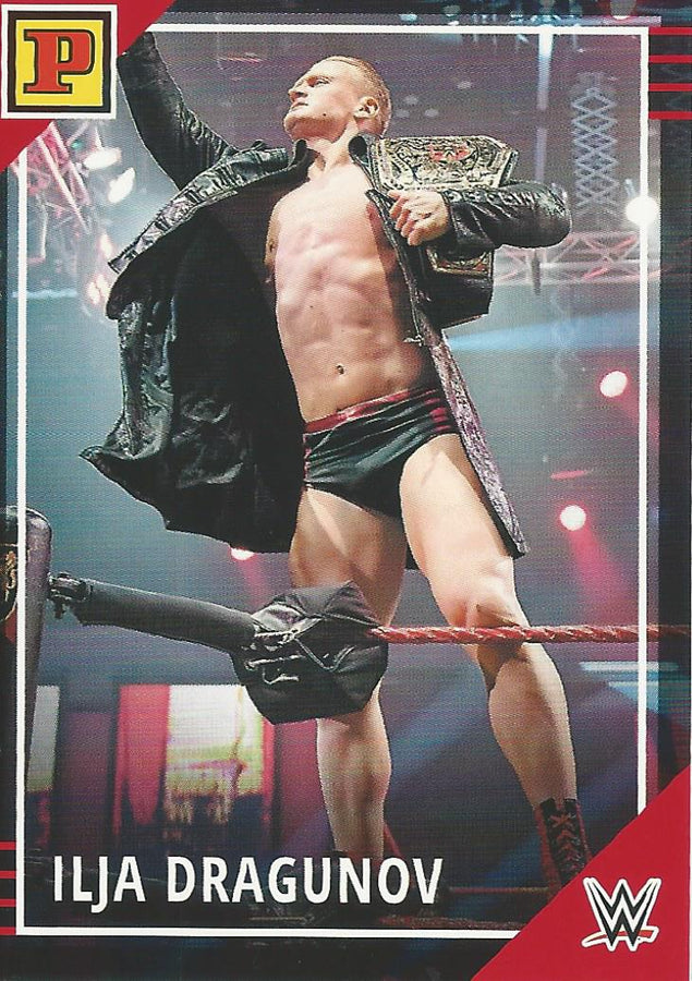WWE Panini Debut Edition 2022 Ilja Dragunov #59 Red